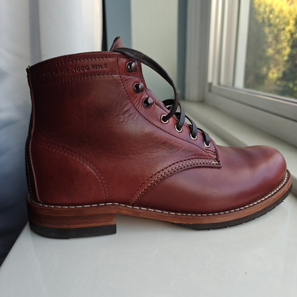 Wolverine 1000 Mile Evans Boots 8 - Picture 3 of 11